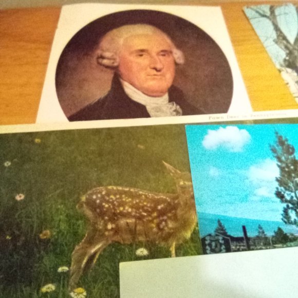 1930-50s Vintage Pennsylvania Theme Post Cards Amish Philadelphia Linen - Picture 3 of 8